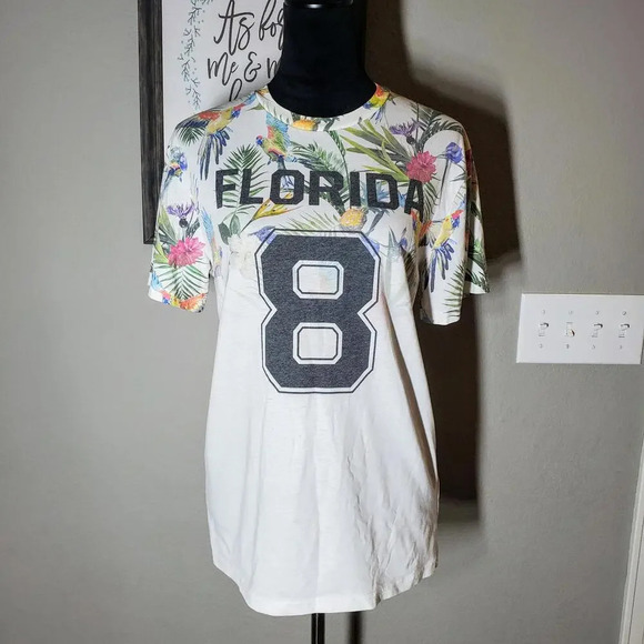 Divided by H&M Florida Bird #8 T-Shirt Regular T-Shirt Fit Men's Size Small - Picture 11 of 14